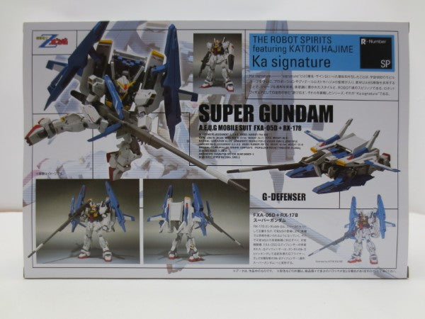 【中古】【未開封】ROBOT魂(Ka signature) ＜SIDE MS＞ スーパーガンダム 「機動戦士Zガンダム」 魂ウェブ商店限定＜フィギュア＞（代引き不可）6587