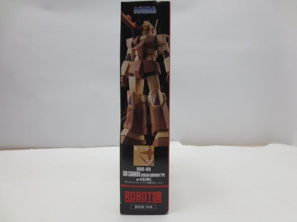 【中古】【未開封】ROBOT魂 ＜SIDE MS＞ RGC-80 ジム・キャノン アフリカ戦線仕様 ver. A.N.I.M.E. 「機動戦士ガンダム」＜フィギュア＞（代引き不可）6587