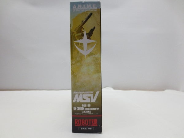 【中古】【未開封】ROBOT魂 ＜SIDE MS＞ RGC-80 ジム・キャノン アフリカ戦線仕様 ver. A.N.I.M.E. 「機動戦士ガンダム」＜フィギュア＞（代引き不可）6587