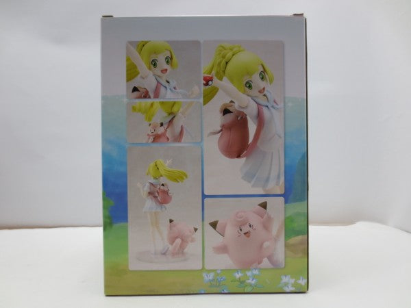 ポケモンセンターオリジナルフィギュア がんばリーリエ&ピッピ 中古 ポケモンセンターオリジナル フィギュア がんばリーリエ&ピッピ