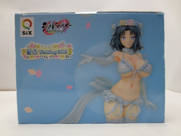 【中古】【未開封】雪泉 Wedding2018 「シノビマスター 閃乱カグラ NEW LINK」 1/7 PVC製塗装済み完成品＜フィギュア＞（代引き不可）6587