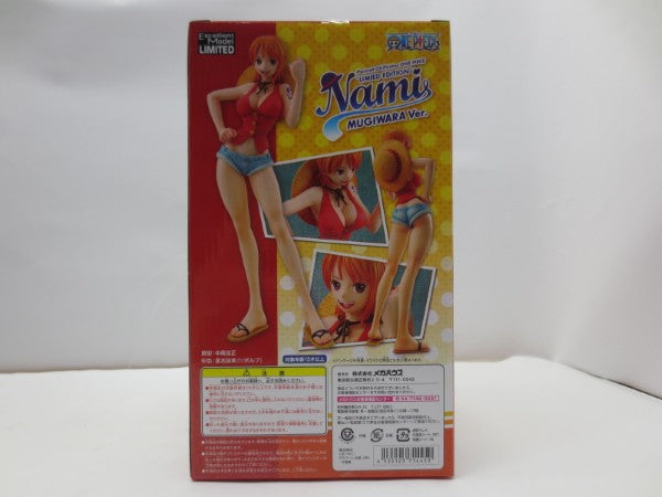 【中古】【未開封】ナミ MUGIWARAVer. 「ワンピース」 エクセレントモデルLIMITED Portrait.Of.Pirates＜フィギュア＞（代引き不可）6587