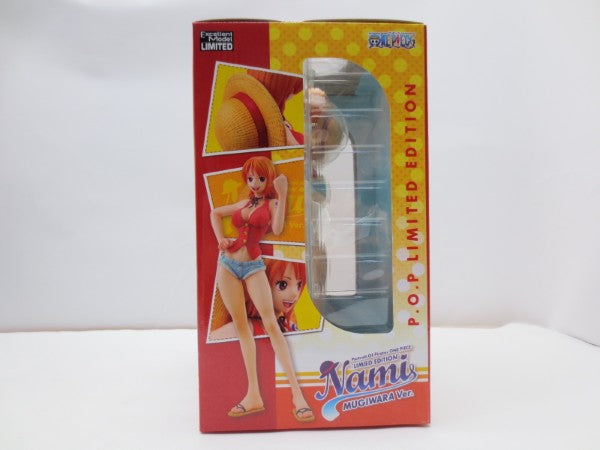 【中古】【未開封】ナミ MUGIWARAVer. 「ワンピース」 エクセレントモデルLIMITED Portrait.Of.Pirates＜フィギュア＞（代引き不可）6587