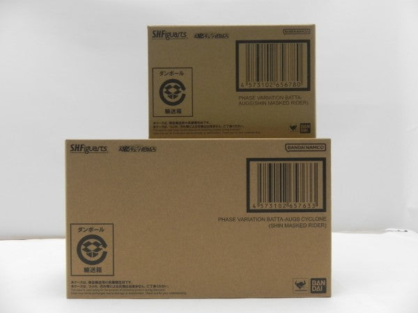 【中古】【未開封】S.H.Figuarts 大量発生型相変異バッタオーグ /大量発生型相変異バッタオーグ搭乗用サイクロン号セット＜フィギュア＞（代引き不可）6587