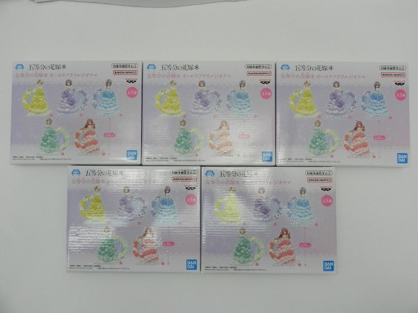 【中古】【未開封】全5種セット オーロラアクリルジオラマ 「五等分の花嫁*」＜コレクターズアイテム＞（代引き不可）6587
