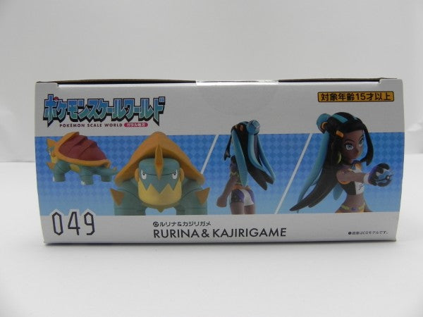 【中古】【未開封】ポケモンスケールワールド ガラル地方 ルリナ＆カジリガメ プレミアムバンダイ限定＜フィギュア＞（代引き不可）6587