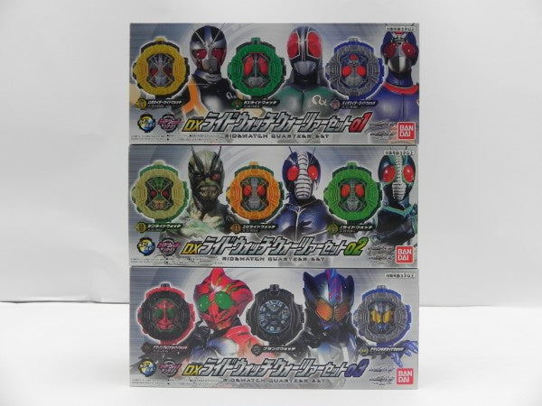 【中古】【開封品】【セット】DXライドウォッチ クォーツァーセット01・02・03「劇場版 仮面ライダージオウOver Quartzer」 ＜おもちゃ＞（代引き不可）6587