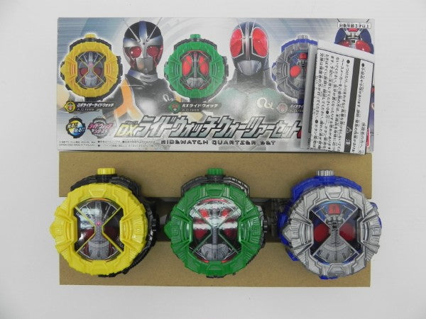 【中古】【開封品】【セット】DXライドウォッチ クォーツァーセット01・02・03「劇場版 仮面ライダージオウOver Quartzer」 ＜おもちゃ＞（代引き不可）6587