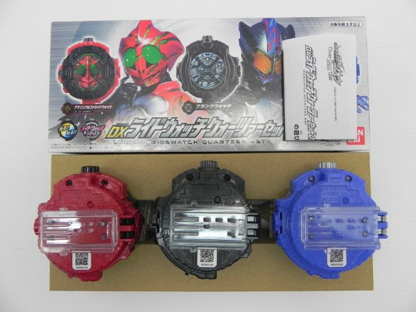 【中古】【開封品】【セット】DXライドウォッチ クォーツァーセット01・02・03「劇場版 仮面ライダージオウOver Quartzer」 ＜おもちゃ＞（代引き不可）6587