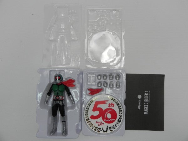 【中古】【開封品】S.H.Figuarts(真骨彫製法) 仮面ライダー新1号 50th Anniversary Ver. 「仮面ライダー」＜フィギュア＞（代引き不可）6587