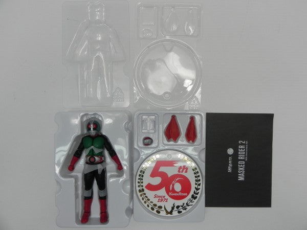 【中古】【開封品】S.H.Figuarts(真骨彫製法) 仮面ライダー新2号 50th Anniversary Ver. 「仮面ライダー」＜フィギュア＞（代引き不可）6587