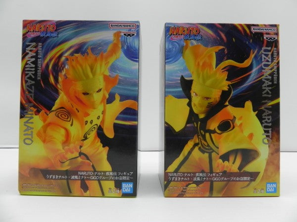 【中古】【開封品】NARUTO-ナルト- 疾風伝 フィギュア うずまきナルト・波風ミナトセット＜フィギュア＞（代引き不可）6587