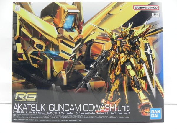 【中古】【未組立】1/144 RG ORB-01 アカツキガンダム(オオワシ装備) 「機動戦士ガンダムSEED DESTINY」 [5067396]＜プラモデル＞（代引き不可）6587
