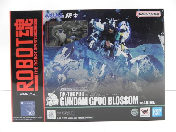 【中古】【開封品】ROBOT魂 ＜SIDE MS＞ RX-78GP00 ガンダム試作0号機ブロッサム ver. A.N.I.M.E.＜フィギュア＞（代引き不可）6587