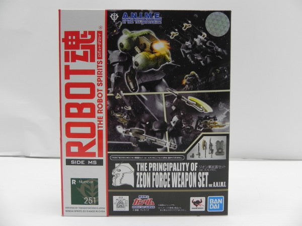 【中古】【未開府】ROBOT魂 ＜SIDE MS＞ ジオン軍武器セット Ver. A.N.I.M.E. 「機動戦士ガンダム」＜フィギュア＞（代引き不可）6587