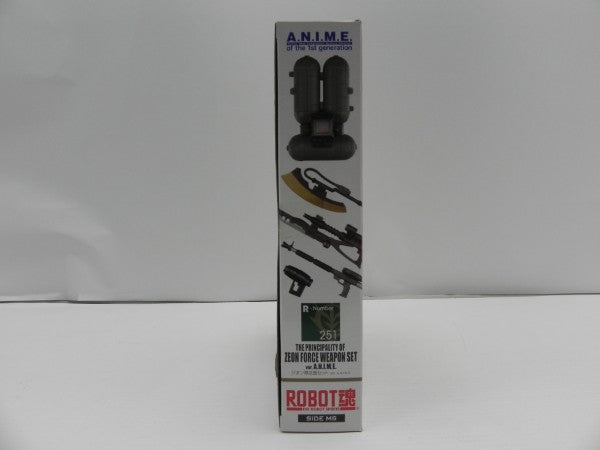 【中古】【未開府】ROBOT魂 ＜SIDE MS＞ ジオン軍武器セット Ver. A.N.I.M.E. 「機動戦士ガンダム」＜フィギュア＞（代引き不可）6587