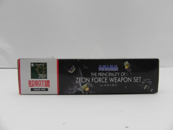 【中古】【未開府】ROBOT魂 ＜SIDE MS＞ ジオン軍武器セット Ver. A.N.I.M.E. 「機動戦士ガンダム」＜フィギュア＞（代引き不可）6587