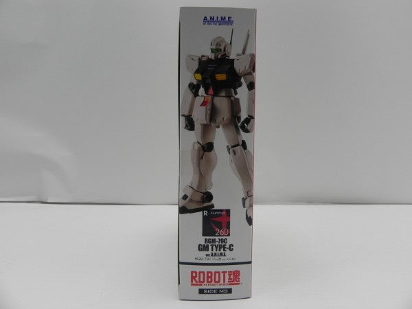 【中古】【未開封】ROBOT魂 ＜SIDE MS＞ RGM-79C ジム改 ver. A.N.I.M.E. 「機動戦士ガンダム0083 STARDUST MEMORY」＜フィギュア＞（代引き不可）6587