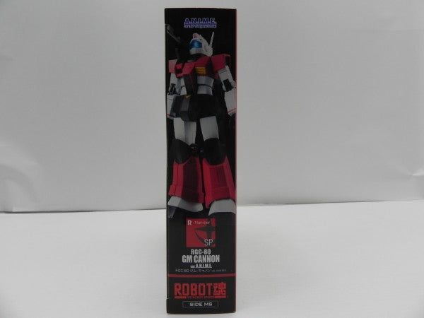 【中古】【未開封】ROBOT魂 ＜SIIDE MS＞ RGC-80 ジム・キャノン ver. A.N.I.M.E. 「機動戦士ガンダム」 魂ウェブ商店限定＜フィギュア＞（代引き不可）6587