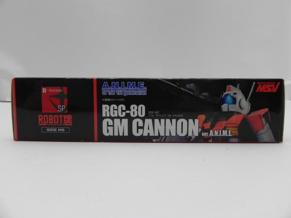 【中古】【未開封】ROBOT魂 ＜SIIDE MS＞ RGC-80 ジム・キャノン ver. A.N.I.M.E. 「機動戦士ガンダム」 魂ウェブ商店限定＜フィギュア＞（代引き不可）6587