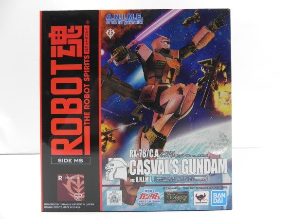 【中古】【未開封】ROBOT魂 ＜SIDE MS＞ RX-78/C.A キャスバル専用ガンダム ver. A.N.I.M.E 「機動戦士ガンダム」＜フィギュア＞（代引き不可）6587
