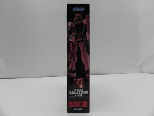 【中古】【未開封】ROBOT魂 ＜SIDE MS＞ RX-78/C.A キャスバル専用ガンダム ver. A.N.I.M.E 「機動戦士ガンダム」＜フィギュア＞（代引き不可）6587