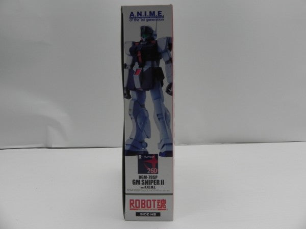 【中古】【未開封】ROBOT魂 ＜SIDE MS＞ RGM-79SP ジム・スナイパーII Ver.A.N.I.M.E. 「機動戦士ガンダム0080 」＜フィギュア＞（代引き不可）6587