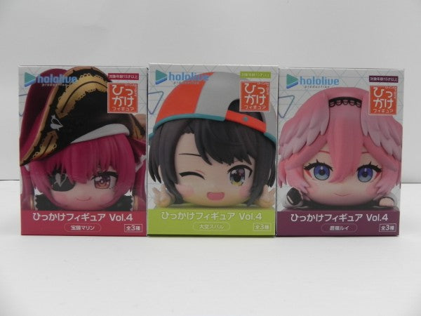 【中古】【未開封】【セット】 「バーチャルYouTuber ホロライブプロダクション」 ひっかけフィギュア Vol.4 全3種＜フィギュア＞（代引き不可）6587
