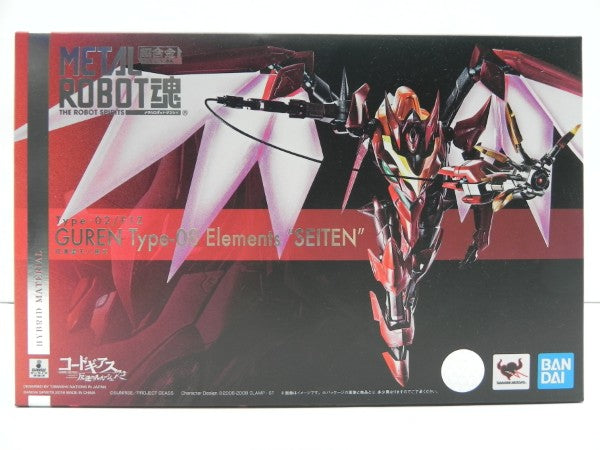 【中古】【開封品】METAL ROBOT魂 ＜SIDE KMF＞ 紅蓮聖天八極式 「コードギアス 反逆のルルーシュR2」＜フィギュア＞（代引き不可）6587
