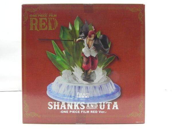 【中古】【未開封】フィギュアーツZERO[超激戦]シャンクス＆ウタ -ONE PIECE FILM RED Ver.＜フィギュア＞（代引き不可）6587