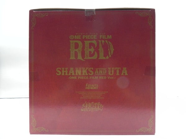【中古】【未開封】フィギュアーツZERO[超激戦]シャンクス＆ウタ -ONE PIECE FILM RED Ver.＜フィギュア＞（代引き不可）6587
