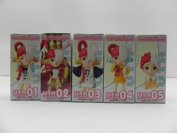 【中古】【未開封】全5種セット 「ワンピース FILM RED」 ワールドコレクタブルフィギュア-UTA COLLECTION-＜フィギュア＞（代引き不可）6587