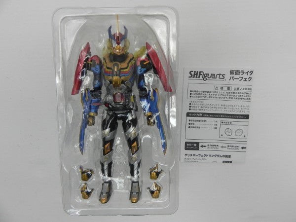 【中古】【開封品】S.H.Figuarts 仮面ライダーグリスパーフェクトキングダム 「ビルド NEW WORLD 仮面ライダーグリス」＜フィギュア＞（代引き不可）6587