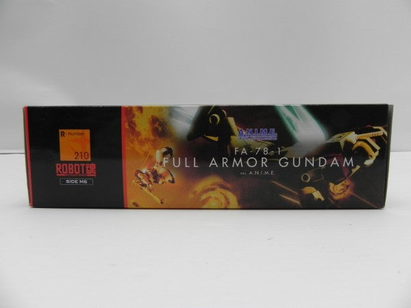 【中古】【未開封】ROBOT魂 ＜SIDE MS＞ FA-78-1 フルアーマーガンダム ver. A.N.I.M.E. 「機動戦士ガンダム」＜フィギュア＞（代引き不可）6587