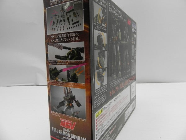 【中古】【未開封】ROBOT魂 ＜SIDE MS＞ FA-78-1 フルアーマーガンダム ver. A.N.I.M.E. 「機動戦士ガンダム」＜フィギュア＞（代引き不可）6587