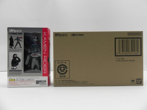 【中古】【未開封】【セット】S.H.Figuarts 仮面ライダー(シン・仮面ライダー)/S.H.Figuarts サイクロン号セット＜フィギュア＞（代引き不可）6587