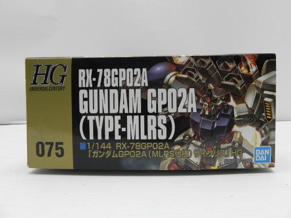 【中古】【未組立】1/144 HGUC RX-78GP02A ガンダム試作2号機(MLRS仕様) 「機動戦士ガンダム0083 STARDUST MEMORY」[0148830]＜プラモデル＞（代引き不可）6587