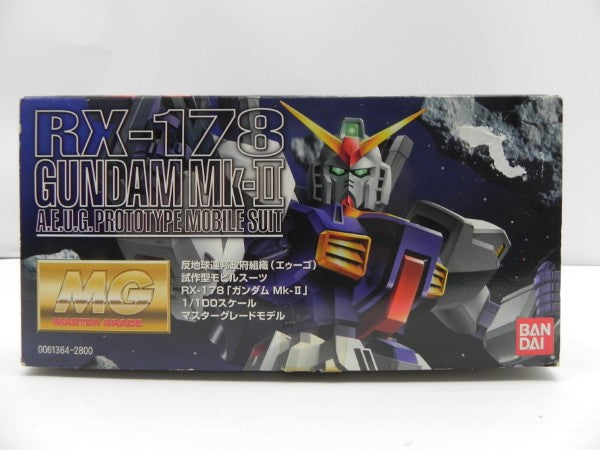 【中古】【未組立】1/100 MG RX-178 ガンダムMk-II(エゥーゴ仕様)「機動戦士Zガンダム」＜プラモデル＞（代引き不可）6587