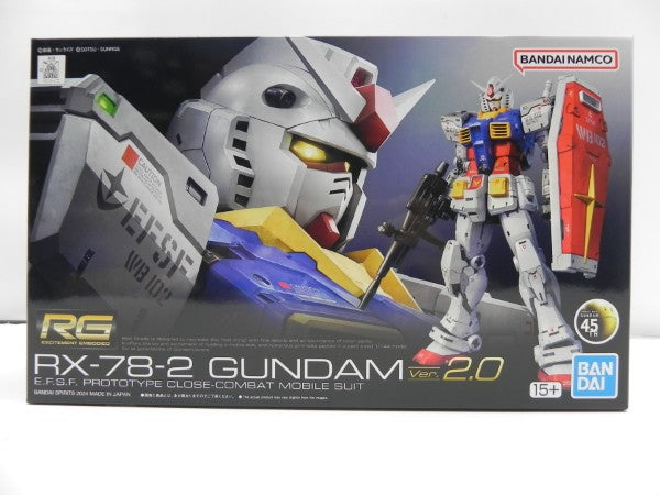 【中古】【未組立】1/144 RG RX-78-2 ガンダム Ver2.0 「機動戦士ガンダム」 [2700762]＜プラモデル＞（代引き不可）6587