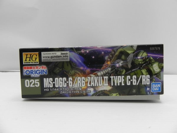 【中古】【未組立】1/144 HG MS-06C-6/R6 ザクII C-6/R6型 「機動戦士ガンダム THE ORIGIN」 [5057576]＜プラモデル＞（代引き不可）6587