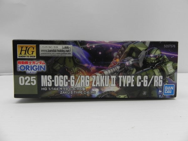 【中古】【未組立】1/144 HG MS-06C-6/R6 ザクII C-6/R6型 「機動戦士ガンダム THE ORIGIN」 [5057576]＜プラモデル＞（代引き不可）6587