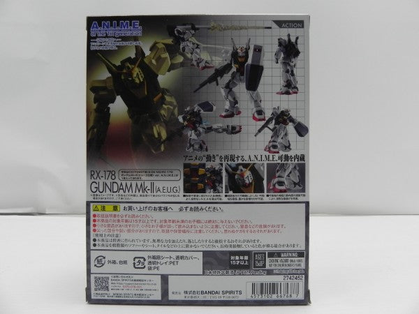 【中古】【未開封】ROBOT魂＜SIDE MS＞ RX-178 ガンダムMk-II(エゥーゴ仕様) ver. A.N.I.M.E. 「機動戦士Zガンダム」＜フィギュア＞（代引き不可）6587
