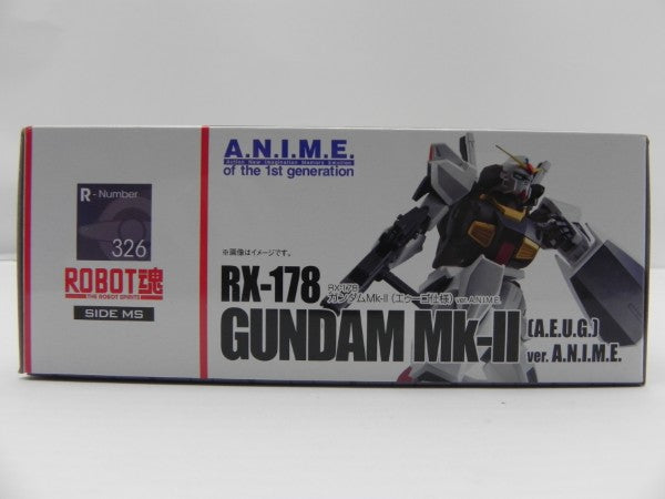 【中古】【未開封】ROBOT魂＜SIDE MS＞ RX-178 ガンダムMk-II(エゥーゴ仕様) ver. A.N.I.M.E. 「機動戦士Zガンダム」＜フィギュア＞（代引き不可）6587
