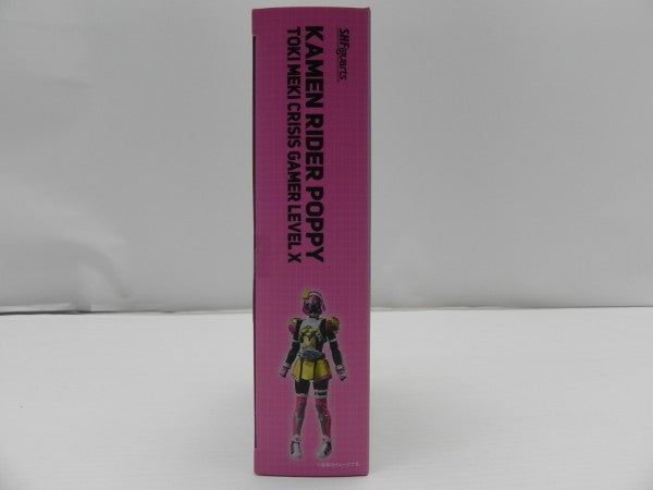 【中古】【未開封】S.H.Figuarts 仮面ライダーポッピー ときめきクライシスゲーマー レベルX 「仮面ライダーエグゼイド」＜フィギュア＞（代引き不可）6587