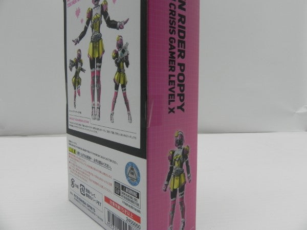【中古】【未開封】S.H.Figuarts 仮面ライダーポッピー ときめきクライシスゲーマー レベルX 「仮面ライダーエグゼイド」＜フィギュア＞（代引き不可）6587