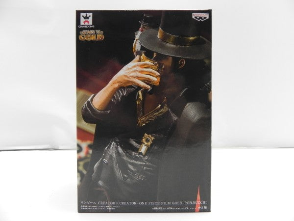 【中古】【未開封】ロブ・ルッチ(ブラック) 「ワンピース」 CREATOR×CREATOR-ONE PIECE FILM GOLD-ROB.RUCCHI＜フィギュア＞（代引き不可）6587