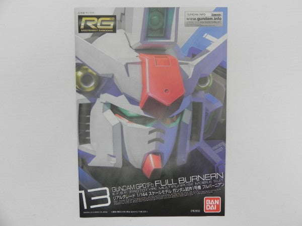 【中古】【未組立】1/144 RG RX-78 GP-01Fb ガンダム試作1号機 フルバーニアン 「機動戦士ガンダム0083 STARDUST MEMORY」＜プラモデル＞（代引き不可）6587