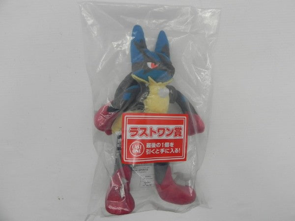 【中古】【未開封】メガルカリオ ぬいぐるみ 「一番くじ Pokemon 『メガシンカ』」 ダブルチャンスキャンペーン＆ラストワン賞＜おもちゃ＞（代引き不可）6587