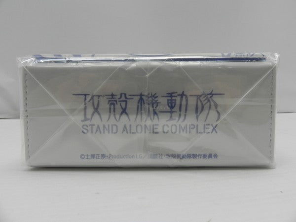 【中古】【未開封】笑い男 合皮製デッキケースW 「ブロッコリートレカアイテムくじEX 『攻殻機動隊』」 A賞＜コレクターズアイテム＞（代引き不可）6587