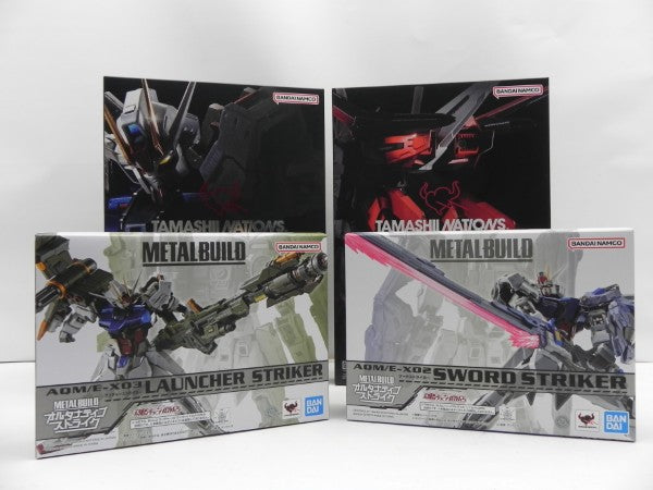 【中古】【開封品】【セット】METAL BUILD 「機動戦士ガンダムSEED」4点＜フィギュア＞（代引き不可）6587